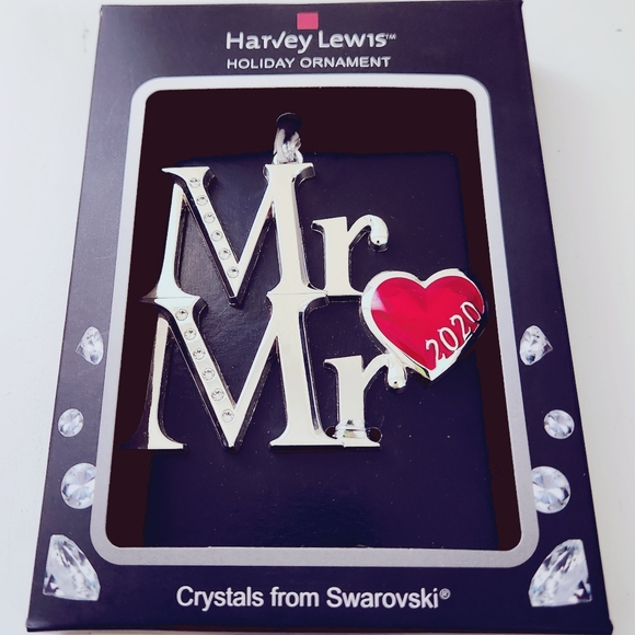 ⭐4/$15 Harvey Lewis Mr & Mr 2020 Ornament - Picture 2 of 5